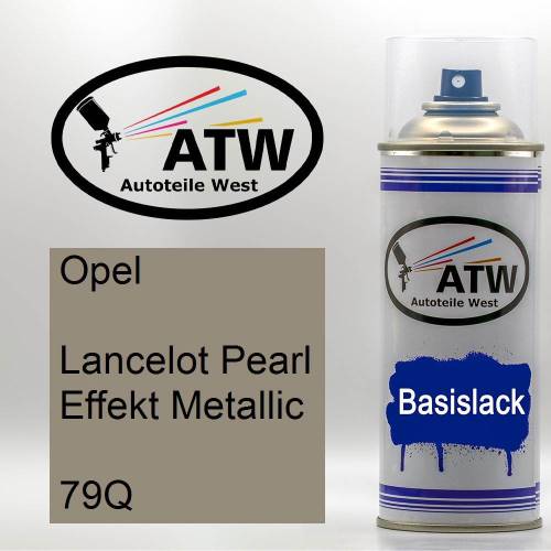 Opel, Lancelot Pearl Effekt Metallic, 79Q: 400ml Sprühdose, von ATW Autoteile West.